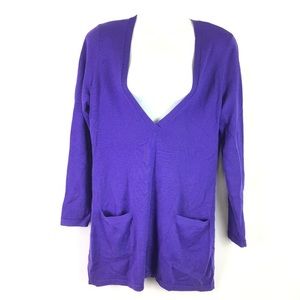 J MCLAUGHLIN | Italian merino wool tunic seater M